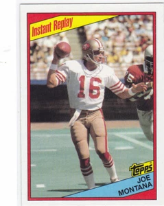 Joe Montana 1984 Topps #359 San Francisco 49ers Instant Replay - Picture 1 of 1