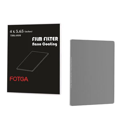 FOTGA 4x5.65" ND4 (0.6) 2-Stop Square Filter - Nano Coated HD Optical Glass - Image 1 of 4