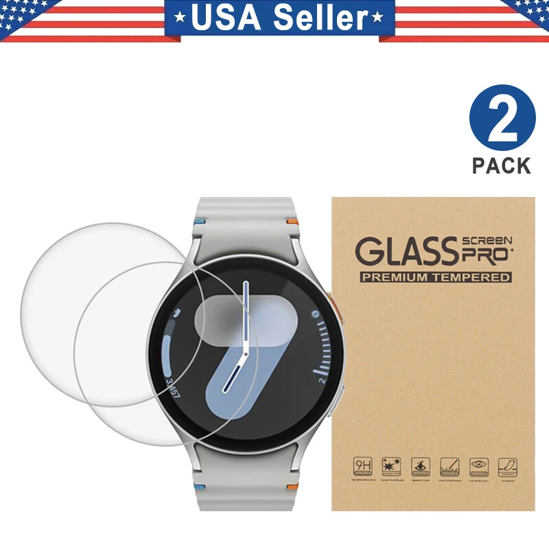 2XTempered Glass Protector for Samsung Watch Ultra/7/6/5/4 Classic 40/43/44/47 - Image 1 of 1