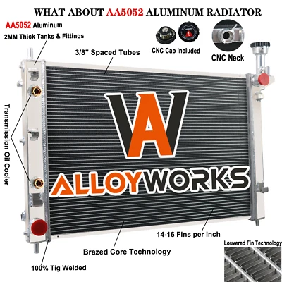 Radiator For 2007-16 GMC Acadia 2008-2017 Buick Enclave 2009-2017 Chevy Traverse — 第 1/4 张图片