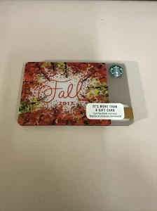 Fall- 2017 Starbucks Cards (2017 copyright) Gift Card - USA Set Of 7 - Picture 1 of 1