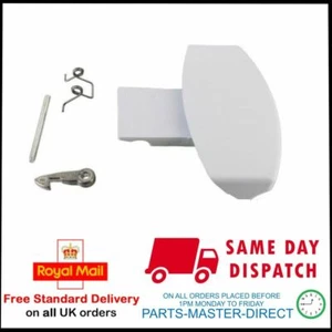 Para Indesit Manija Blanca Puerta de Lavadora Agarrar & Atrapa Kit C00259035 Pmd - Imagen 1 de 1