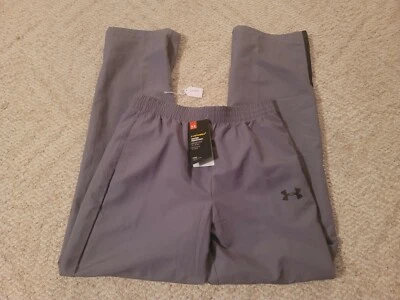 Under Armour Storm1 спортивные штаны трек молодежи большой Gry полиэстер свободного новый с Ярлыками 6683 - Изображение 1 из 4