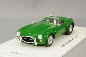 Spark 1:43 AC Cobra 427 Green 1966 Kidbox from Japan - Picture 1 of 3