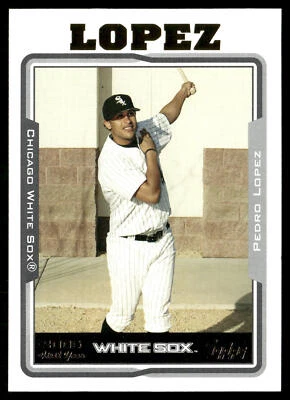 2005 Topps Updates & Highlights #UH251 Pedro Lopez - Image 1 of 2