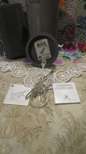 Figura de plata Swarovski violín con arco y soporte 203056/7477 000 002 - Imagen 1 de 4