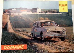 RENAULT "DOMAINE" ~ ORIGINALPROSPEKT (S) - Bild 1 von 5