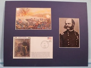 General Burnside loses at Fredericksburg & commemorative envelope - Picture 1 of 2