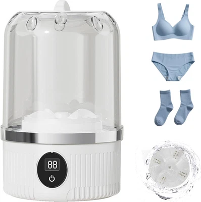 Underwear Washer, Portable, Mini Washing Machine, Rechargeable, Cordless, Home - Image 1 of 4