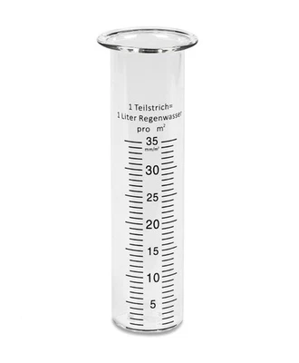 Vetro pluviometro 15 cm [fino a 35 mm/m²] 556660 - Vetro di ricambio per precipitatore - Immagine 1 di 3