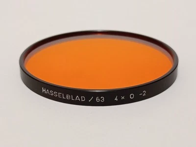 Hasselblad 63MM orange filter filtre Distagon C 50mm 60mm 38mm SWC Biogon 63  - Image 1 of 4