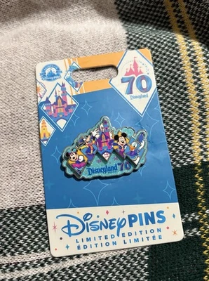 Disneyland 70th Anniversary Day July 17 2025 Mickey & Friends Cast Member Pin - Image 1 of 2