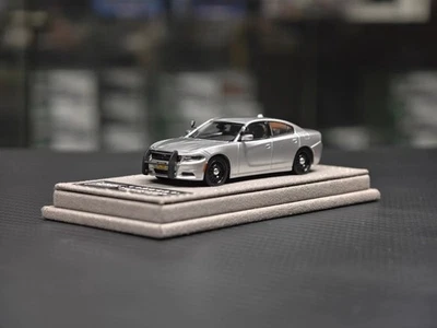 Dodge Charger Elite Collectibles Escala 1/64 Plata Diecast Coche Modelo Juguete Regalo - Imagen 1 de 4