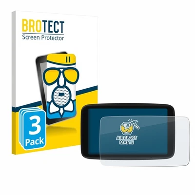 3 Pezzi Anti-Riflesso Vetro Pellicola Protezione per TomTom Go Navigator 6 (2a - Immagine 1 di 4