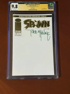 Spawn 1 CGC 9.8 30th Anniv Gold SDCC 2022 firmato in verde da Todd McFarlane! - Foto 1 di 3