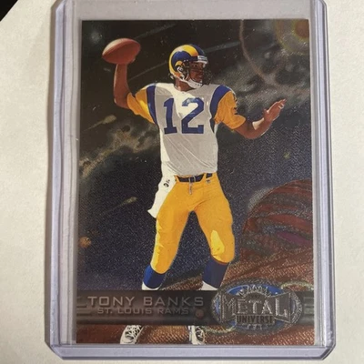 1997 Skybox Metal Universe - Tony Banks #7 - Image 1 of 2