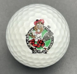 Canadian Pacific 1881 Logo Golf Ball (1) Titleist DT Distance Pre-Owned - Picture 1 of 4
