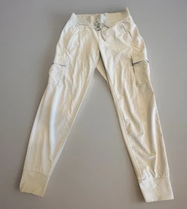 Pantaloni da viaggio Athleta Go Far donna grigi tasche cargo joggers leggeri 2 - Foto 1 di 8