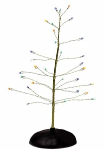 Dept 56 Halloween Village MULTI COLOR TWINKLE BRITE TREE 4057632 BRAND NEW N BOX - Picture 1 of 4