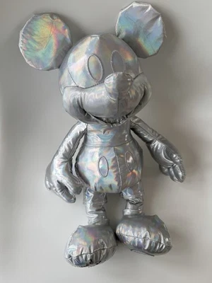 Disney Store Limited Edition Mickey Mouse Memories Plush December 12/12 Silver - Image 1 of 4