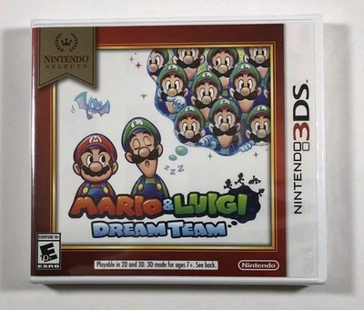 Mario & Luigi: Dream Team(任天堂 3DS,2017 年)- 全新 - 今天发货! — 第 1/4 张图片