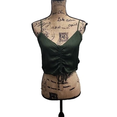 Aerie Camisole Top Womens Size Small Black Basic Spaghetti Straps Everyday - Image 1 of 4