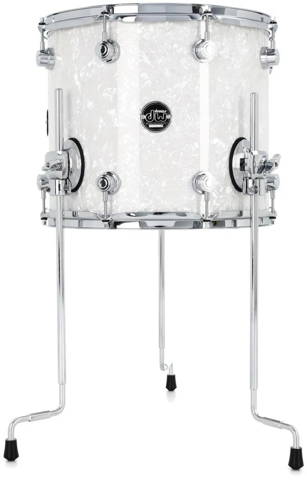 DW Performance Series Floor Tom - 12" x 14" blanco acabado marino capa Foto 1 de 4