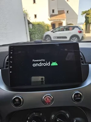 9" Per FIAT 500 07-2015 Autoradio Stereo Android 13 GPS NAVI WIFI Apple carplay - Immagine 1 di 4