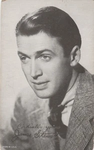 JAMES STEWART ACTOR EXHIBIT SUPPLY-PENNY ARCADE CARD 1932-1991 - Picture 1 of 2