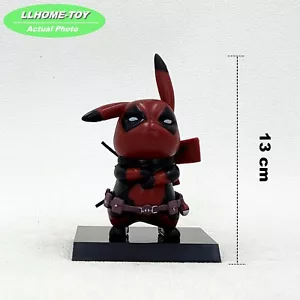 Anime Deadpool COS cute PVC action Figure Statue toy Gift car desk decor - Picture 1 of 6