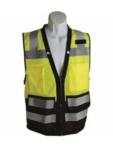 Gilet di sicurezza per deambulatore - Verde/Nero (Grande) - Foto 1 di 2