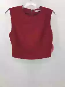 Pre-Owned Alice + Olivia Red Size Small Tank Top - Picture 1 of 3