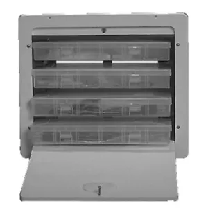 TEAK ISLE MFG. INC. 25832 Built-In Tackle Box Xl 4 Comp. - Picture 1 of 1
