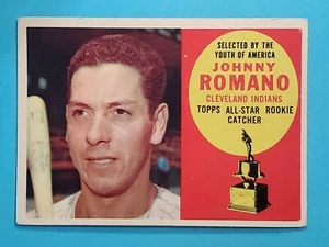 1960 Topps Johnny Romano Cleveland Indians #323 VG creased corners ⚾ - Picture 1 of 12