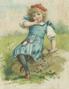 Goldband Kaffee Werbung Thomson & Taylor antike viktorianische Ära Sammelkarte - Bild 1 von 3