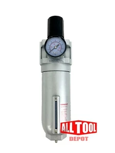 3/4" Industrial Pressure Regulator / Particulate Filter Water Trap Auto Drain - Picture 1 of 5