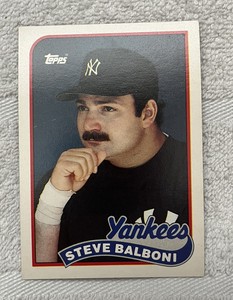 1989 Topps Traded - #6T Steve Balboni