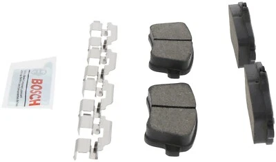 Pastillas de freno traseras de cerámica QuietCast 2017 2018 para Mercedes GLE400 2016-2019 Bosch Foto 1 de 4