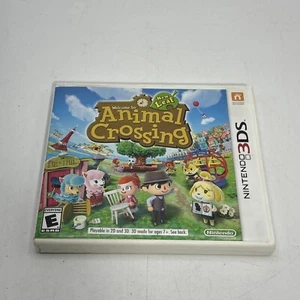 Animal Crossing Estuche Hoja Nueva Insertos Solo Caja Nintendo 3DS *Sin Juego* - Imagen 1 de 3