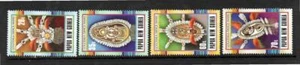MASCARILLAS DE BAILE GOGODALA PAPÚA NUEVA GUINEA MNH 1990 SG617-620 - Imagen 1 de 1