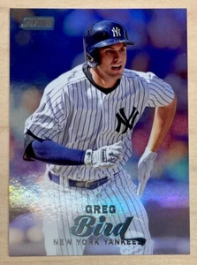 GREG BIRD - 2017 Stadium Club RAINBOW FOIL [05/25] #34 - NEW YORK YANKEES - Picture 1 of 3