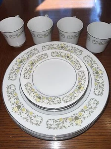 STERLING FINE CHINA OF JAPAN FLORENTINE 11 Pc Partial Set - Picture 1 of 5