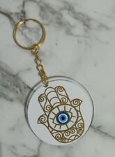 Evil Eye Mandala Keychain