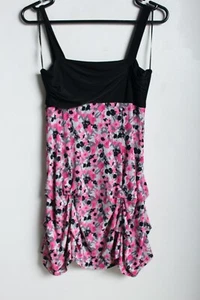 Pilot Womens Vtg y2k Puffball Mini Dress - Size 12 (A6) - Picture 1 of 3
