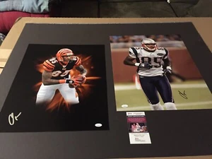 Chad Ochocinco Johnson Autographed Signed Two 16x20 Photos - JSA - Picture 1 of 10