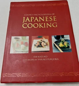 Cook's Encyclopedia of Japanese Cooking Emi Kazuko NEW Learn & Cook Recipes - Picture 1 of 3