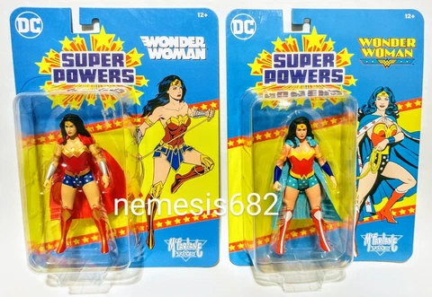 McFarlane DC Super Powers Wonder WV-3 & Wonder Woman WV-5 (DC Rebirth Variant) Cover