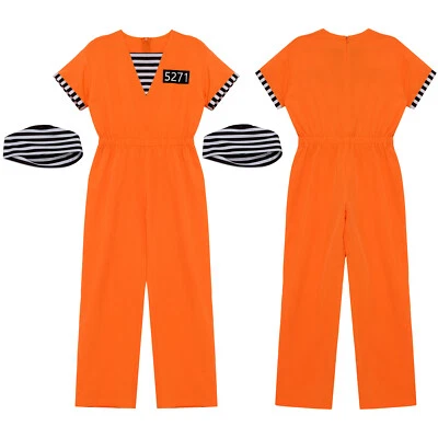 Kids Bodysuit Fancy Jumpsuit With Hat Props Rompers Short Sleeve Leotard Funny - Image 1 of 3