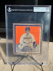 1935 Wheaties #5A Mickey Cochrane BVG 1.5 **Catcher's Pose**