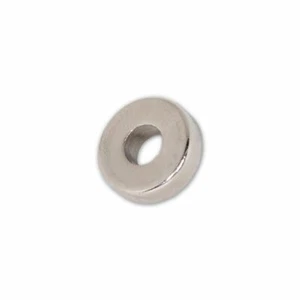 10X Anillo 12,7mm x 3,175mm Agujero H3,175mm N45 | Donut de neodimio Imanes de Tierras Raras - Imagen 1 de 4